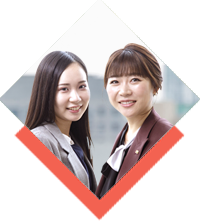 H.Y 営業職 2020年度入社／Y.N 営業職 2008年度入社