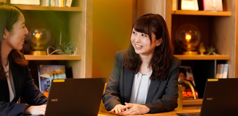 O.Nさんの仕事風景